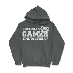 Funny Birthday Gamer Time To Level Up Gaming Lover Humor product - Dark Grey Heather