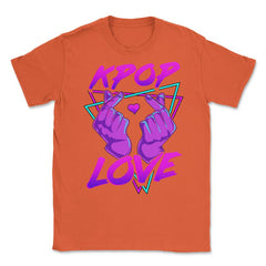 Korean Love Sign K-POP Love Fingers design Unisex T-Shirt