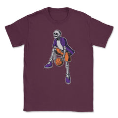Basketball Skeleton Halloween Basketball Player Halloween print