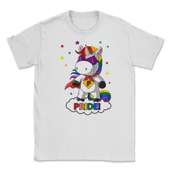 LGBTQ Super Pride Unicorn Pride Equality Gift graphic Unisex T-Shirt