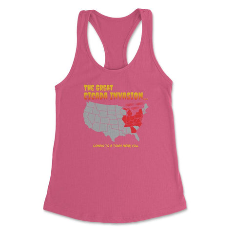 Cicada Invasion Coming to These States in US Map Funny print Women's