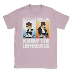 Is Not Cartoons Its Anime Know the Difference Meme graphic Unisex - Light Pink