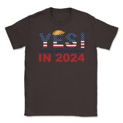 Donald Trump 2024 Take America Back Election Yes! product Unisex - Brown