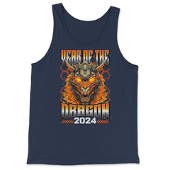Mecha Dragon Year Of The Dragon Graphic graphic - Tank Top - Navy