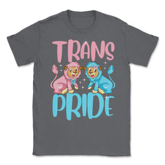 Trans Pride Cute Pink & Baby Blue Lions Gift design Unisex T-Shirt