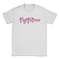 Vagitarian Lesbian Pride A Girl Who Likes Girls Gift graphic Unisex