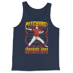 Pitchers Pitching: It’s Not About Throwing Hard product - Tank Top - Navy