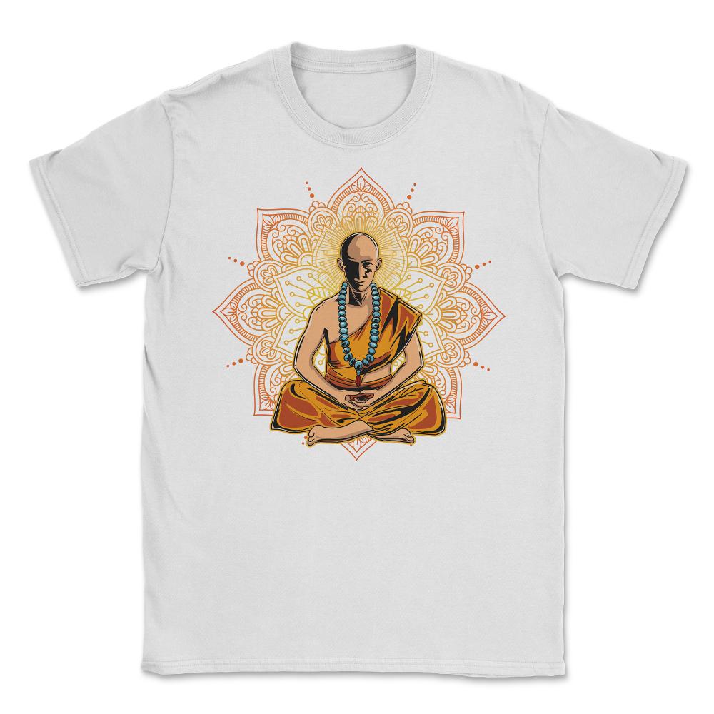 Meditating Monk Enlighten Zen Master Buddhist product Unisex T-Shirt