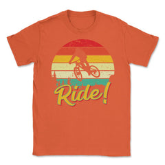 Mountain Bike Retro Vintage Grunge Cycling Biker Gift product Unisex - Orange