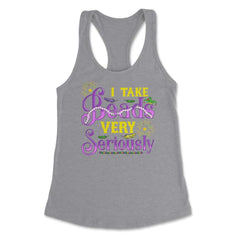 Mardi Gras I take Beads Very Seriously Funny Gift product Women's