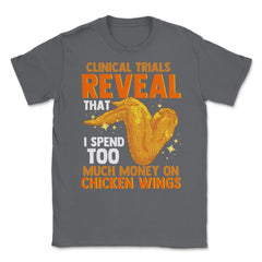 Chicken Wings Clinical Trials Reveal For Foodies Hilarious design - Smoke Grey
