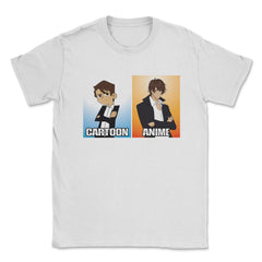 Is Not Cartoons Its Anime Know the Difference Meme graphic Unisex - White
