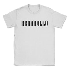 Armadillo Otaku Anime Vintage by DOTC Unisex T-Shirt - White