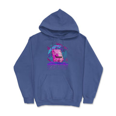 Cassette Music Player Vaporwave Aesthetic 80’s & 90’s product Hoodie - Royal Blue