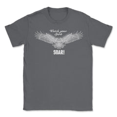 Watch your Spirit Soar Unisex T-Shirt - Smoke Grey