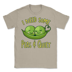 I Need Some Peas & Quiet Funny Peas In A Pod Foodie Pun product - Cream