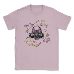 Love is in the air! Wear a Mask Funny Humor St Valentine t-shirt - Light Pink