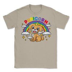 Gay Pride Rainbow Pupicorn Funny Puppy Unicorn Gift graphic Unisex - Cream