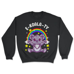Equality Rainbow Pride Koala E-Koala-Ty Gift graphic - Unisex Sweatshirt - Black