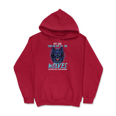 You can throw me to the Wolves Halloween Hoodie - Red