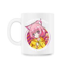 I only care about Anime and #Mytribe for Manga lovers print - 11oz Mug - White