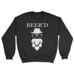 Beer'd Beard and Beer Funny Gift design - Unisex Sweatshirt - Black