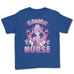 Anime Girl Nurse Design Gift product Youth Tee - Royal Blue
