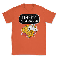 Halloween Funny Decapitated Cartoon Shirt Gifts  Unisex T-Shirt - Orange