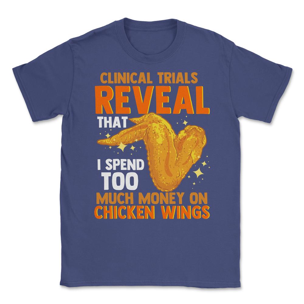 Chicken Wings Clinical Trials Reveal For Foodies Hilarious design - Purple
