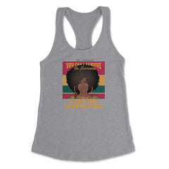 I Am The Hurricane Afro American Pride Black History Month product - Heather Grey