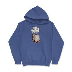 Hello there...Owl Cute Funny Humor T-Shirt Tee Hoodie - Royal Blue