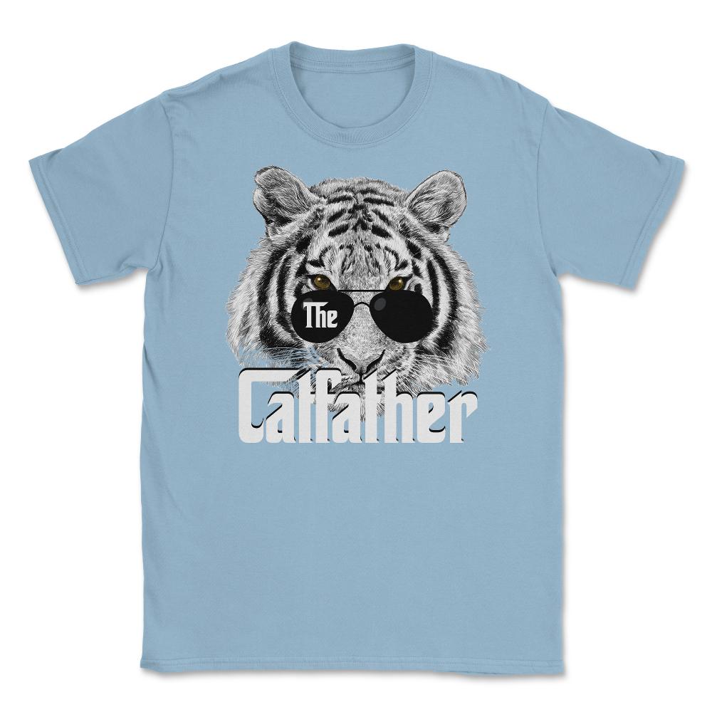 The Catfather2 Unisex T-Shirt - Light Blue