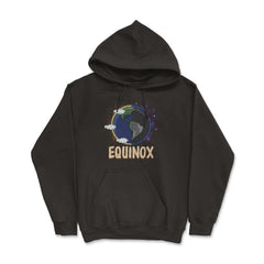 March Equinox on Earth Day & Night Cool Gift print Hoodie - Black