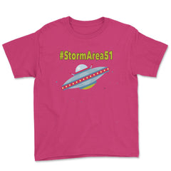 #stormarea51 Storm Area 51 Funny Alien UFO design by ASJ product - Heliconia