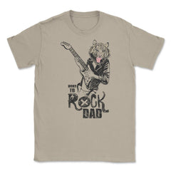 Born to Rock Dad Unisex T-Shirt - Cream