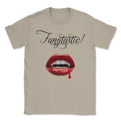 Fangtastic/Vampire Theme Unisex T-Shirt - Cream