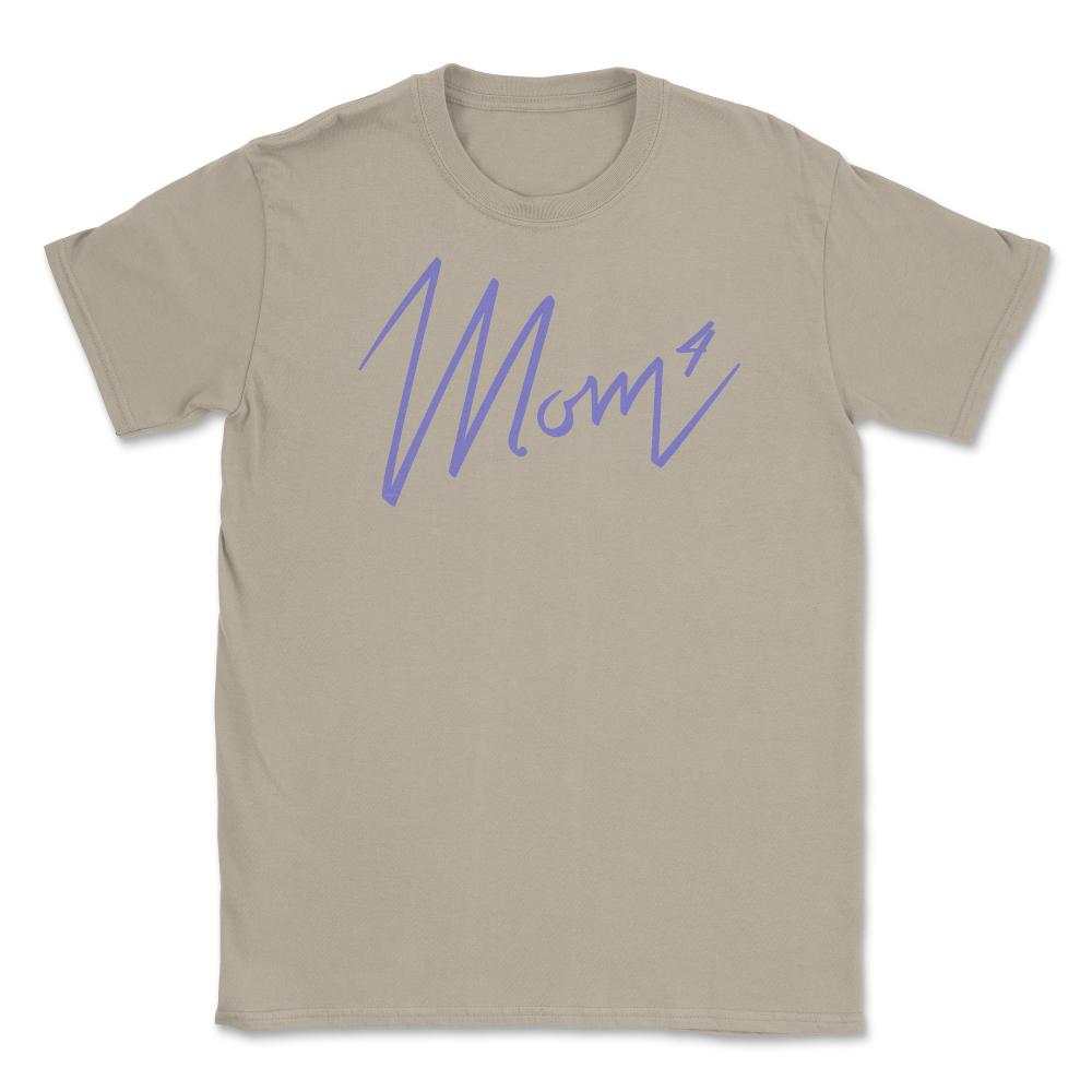 Mom of 4 Unisex T-Shirt - Cream