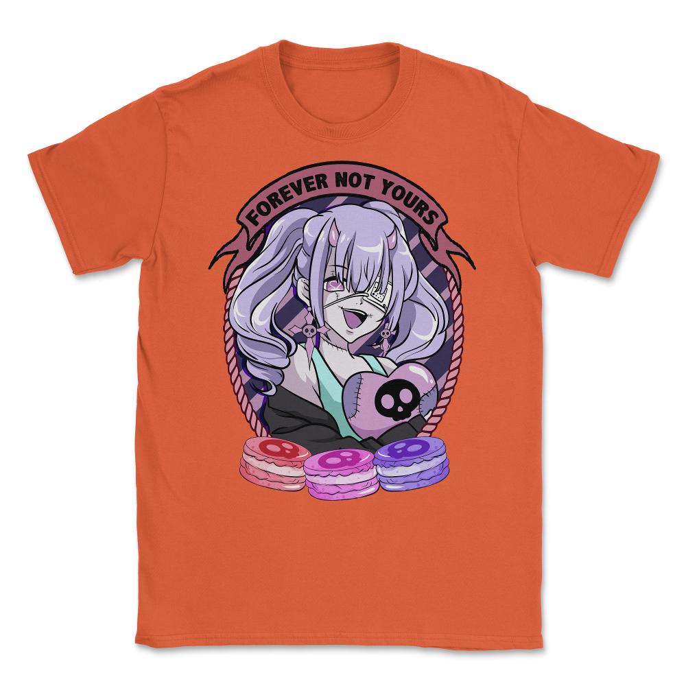 Kawaii Pastel Goth Witchcraft Anime Girl product Unisex T-Shirt - Orange