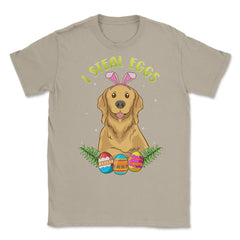 Easter Labrador with Bunny Ears Funny I steal eggs Gift design Unisex - Cream
