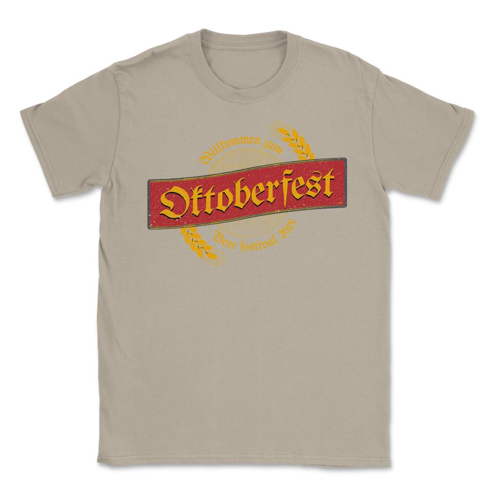 Octoberfest Beer Festival 2018 Shirt Gifts T Shirt Unisex T-Shirt - Cream