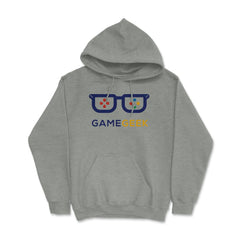 Game Geek Gamer Funny Humor T-Shirt Tee Shirt Gift Hoodie - Grey Heather