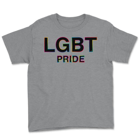 LGBT Pride Gay Pride Month t-shirt Shirt Tee Gift Youth Tee - Grey Heather