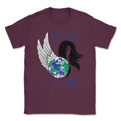 One World Unisex T-Shirt - Maroon