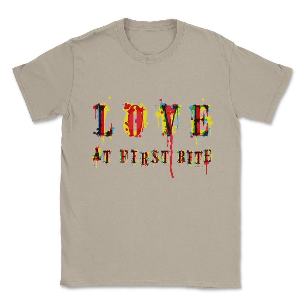 Love at First Bite Unisex T-Shirt - Cream