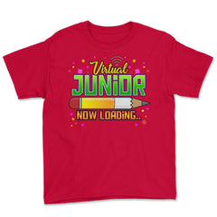 Virtual Junior Now Loading Back to School Virtual 11th Grade graphic - Red