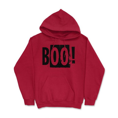 Boo! Word Halloween costume T-Shirt Tee Gift Hoodie - Red