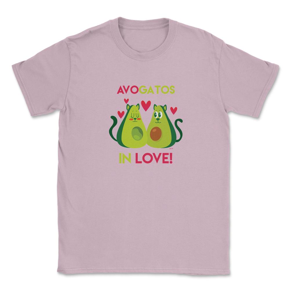 Avogatos in Love! t shirt Unisex T-Shirt - Light Pink