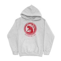 Father of Cats Hoodie - White