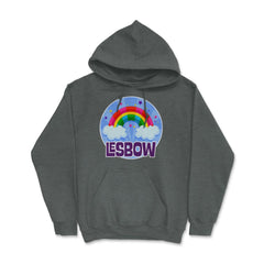 Lesbow Rainbow Colorful Gay Pride Month t-shirt Shirt Tee Gift Hoodie - Dark Grey Heather