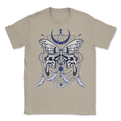 Butterfly Dreamcatcher Boho Mystical Esoteric Art print Unisex T-Shirt - Cream